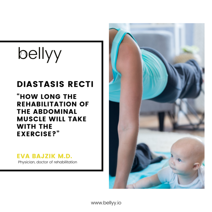 Bellyy.io -“How long the rehabilitation of the abdominal muscle will take with the exercise”