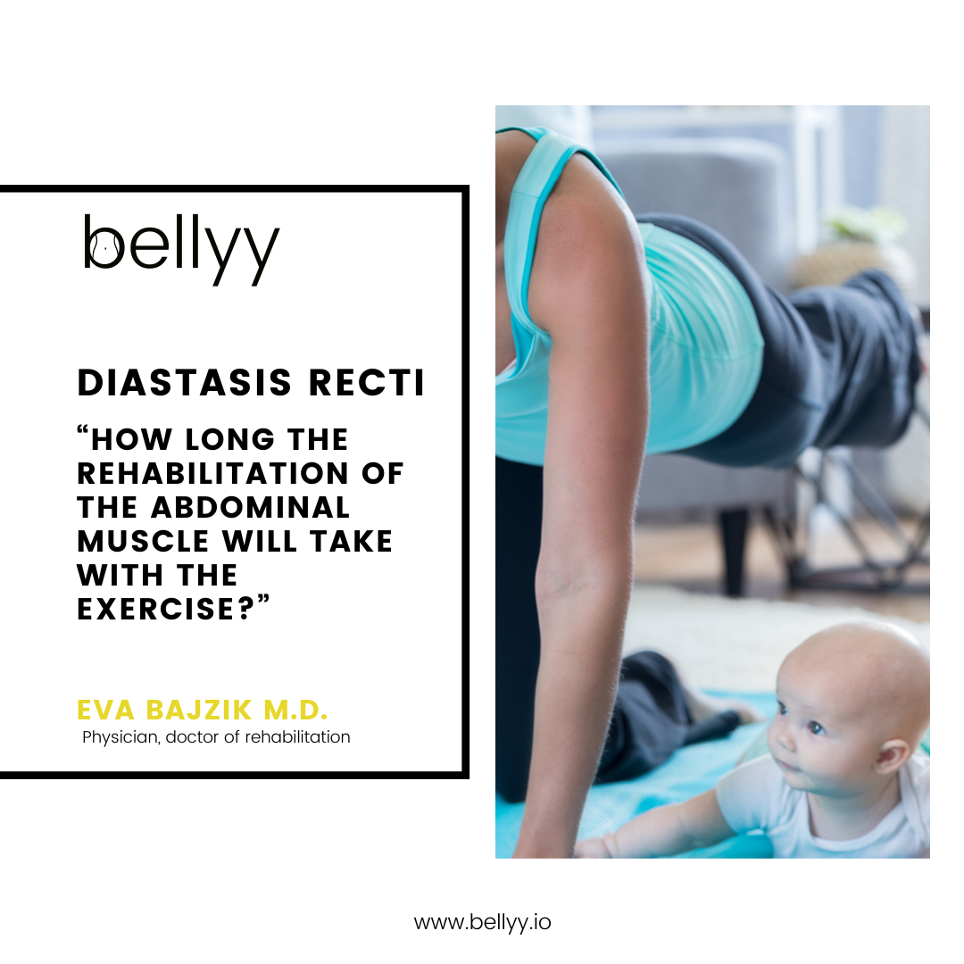Bellyy.io -“How long the rehabilitation of the abdominal muscle will take with the exercise”
